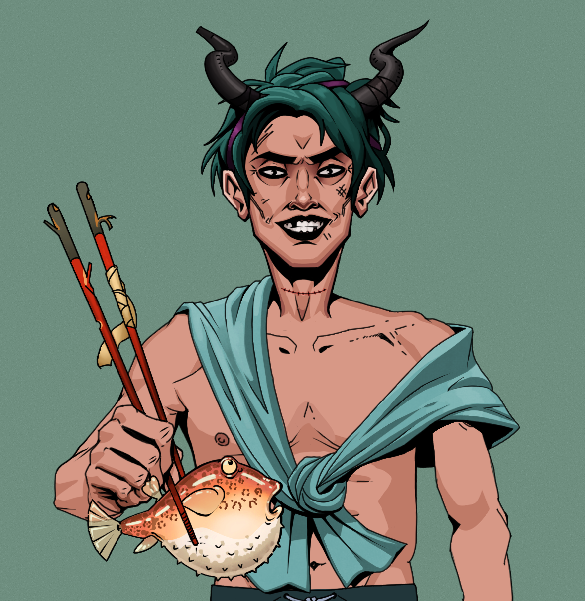 Junichiro Reborn — Degen Dojo fighter
