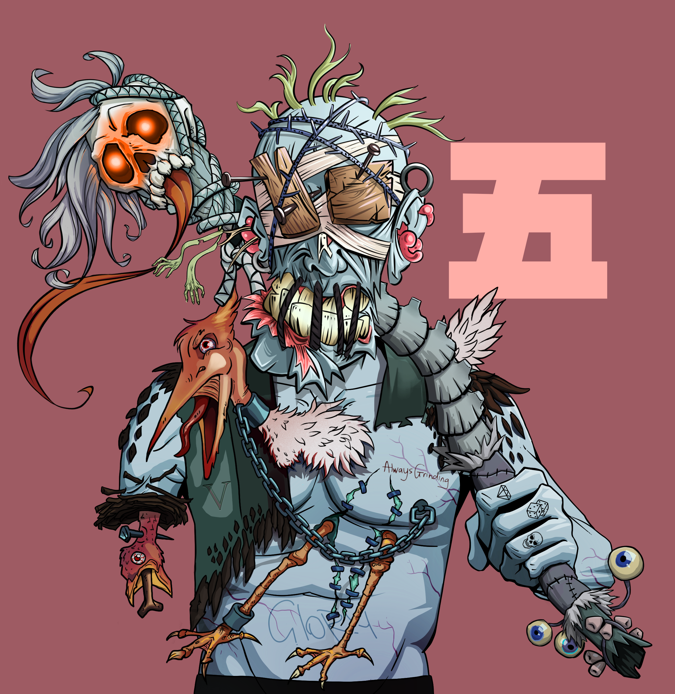 The Kingpin — Degen Dojo fighter