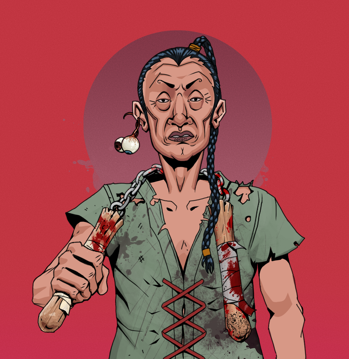 Goro — Degen Dojo fighter