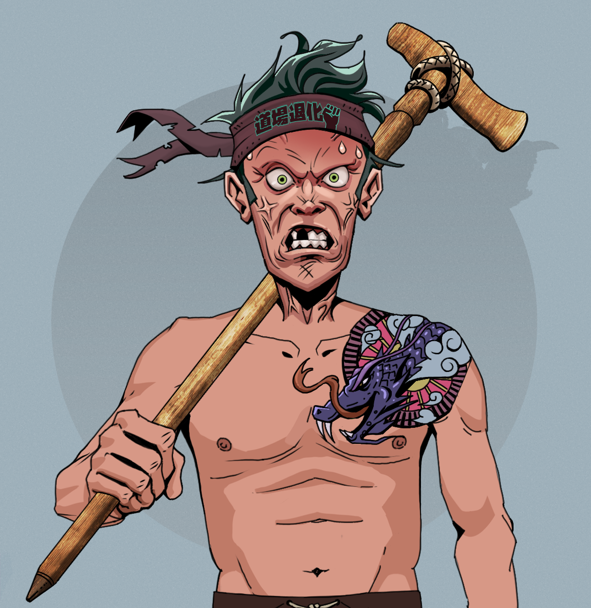 Angry Ikari — Degen Dojo fighter