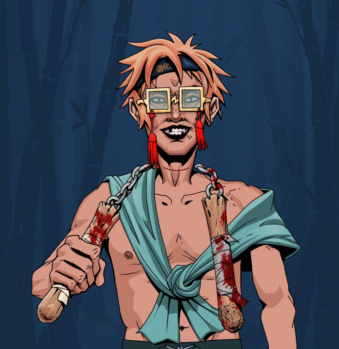 Junichiro Reborn — Degen Dojo fighter