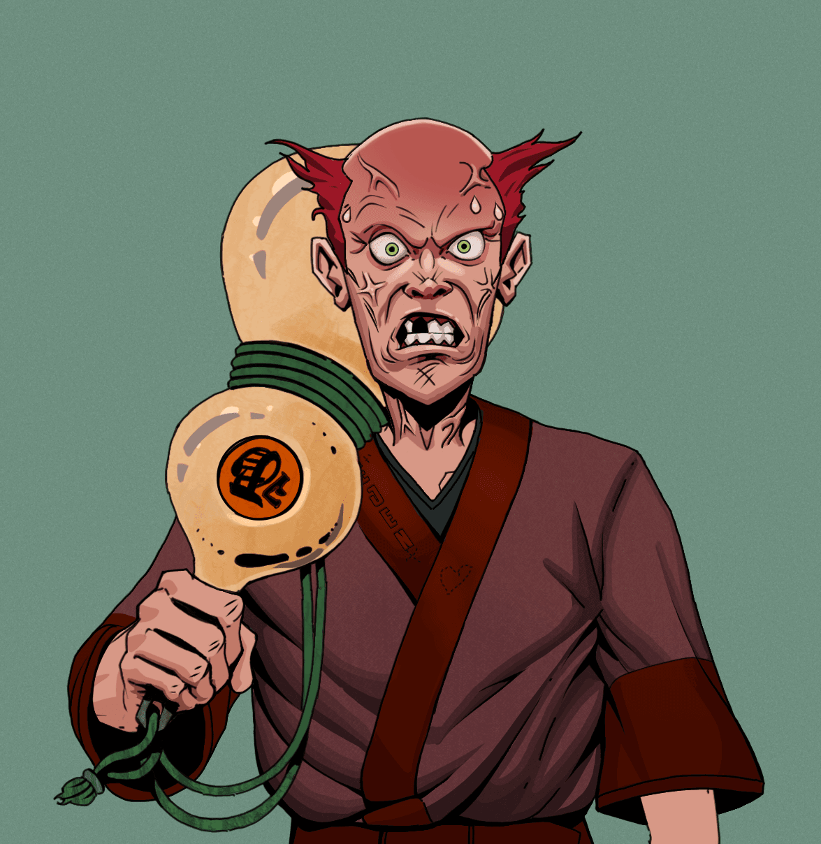 Angry Ikari — Degen Dojo fighter