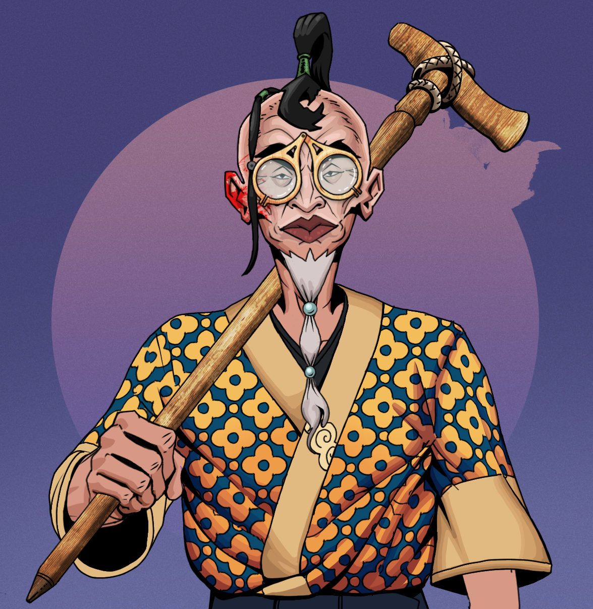 Yuji The Wise — Degen Dojo fighter