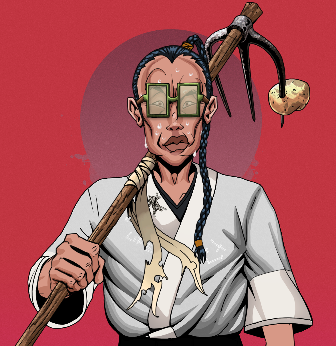 Stresshead Rin — Degen Dojo fighter