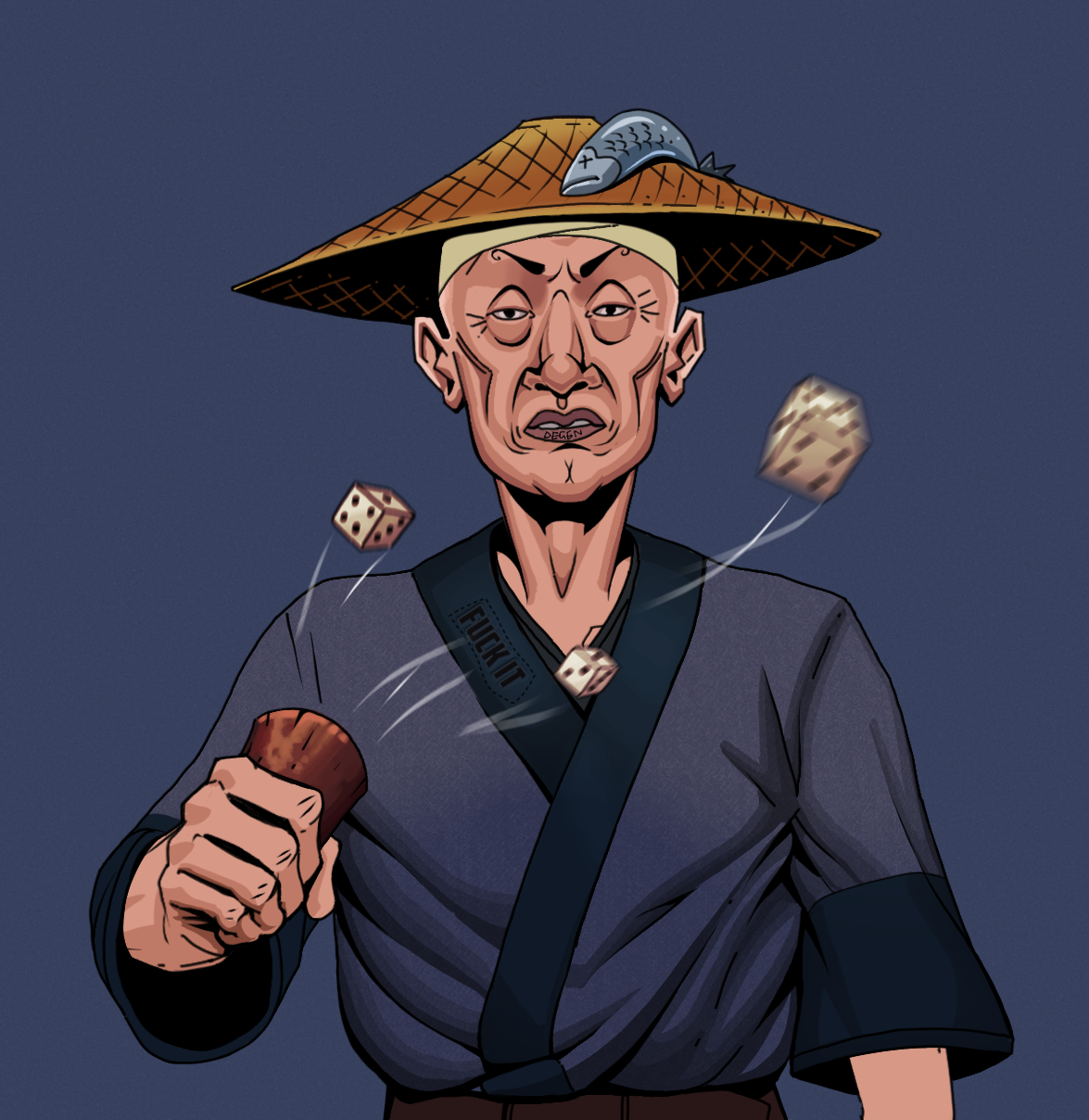 Goro — Degen Dojo fighter