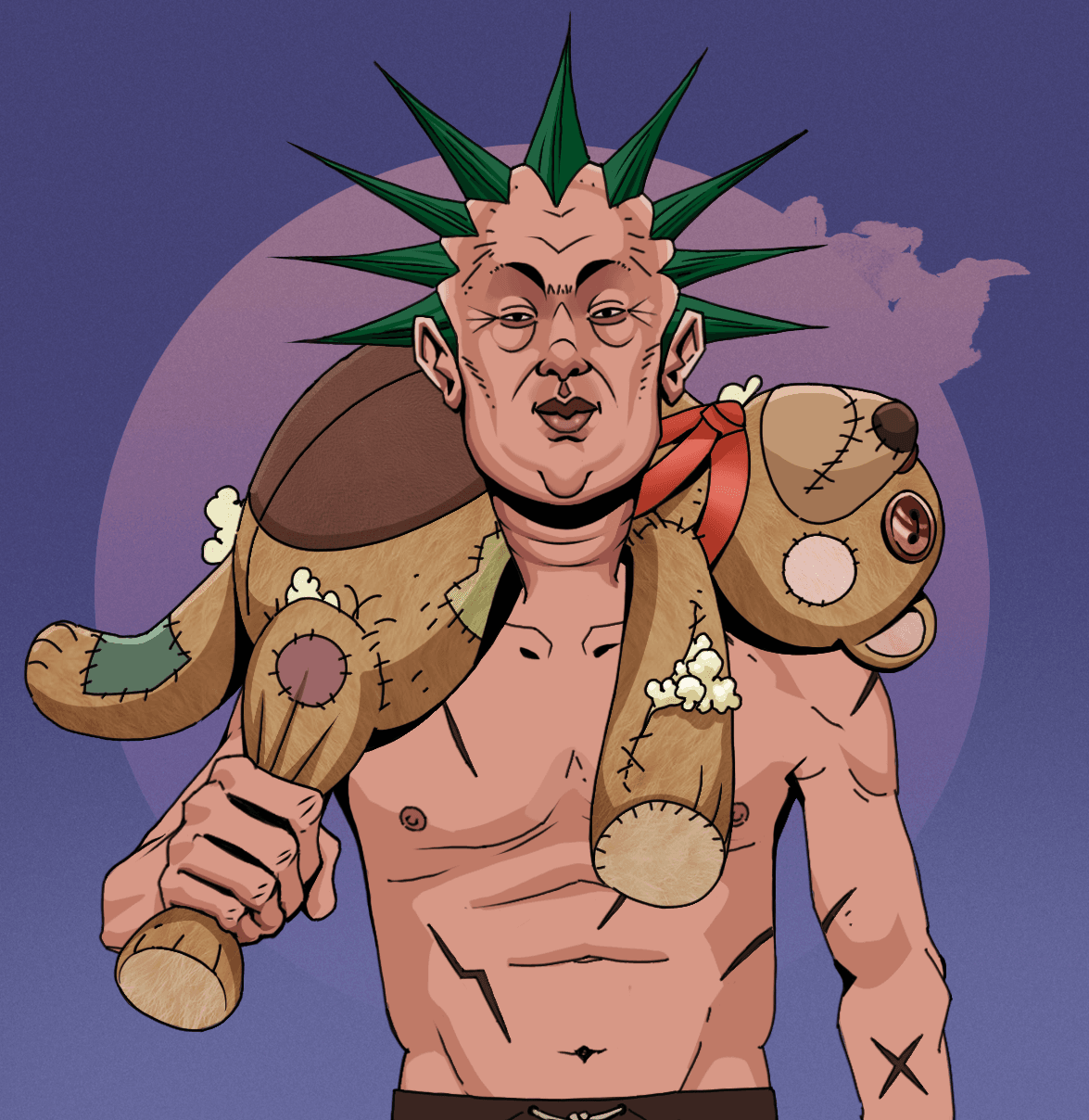 Fat Bob — Degen Dojo fighter