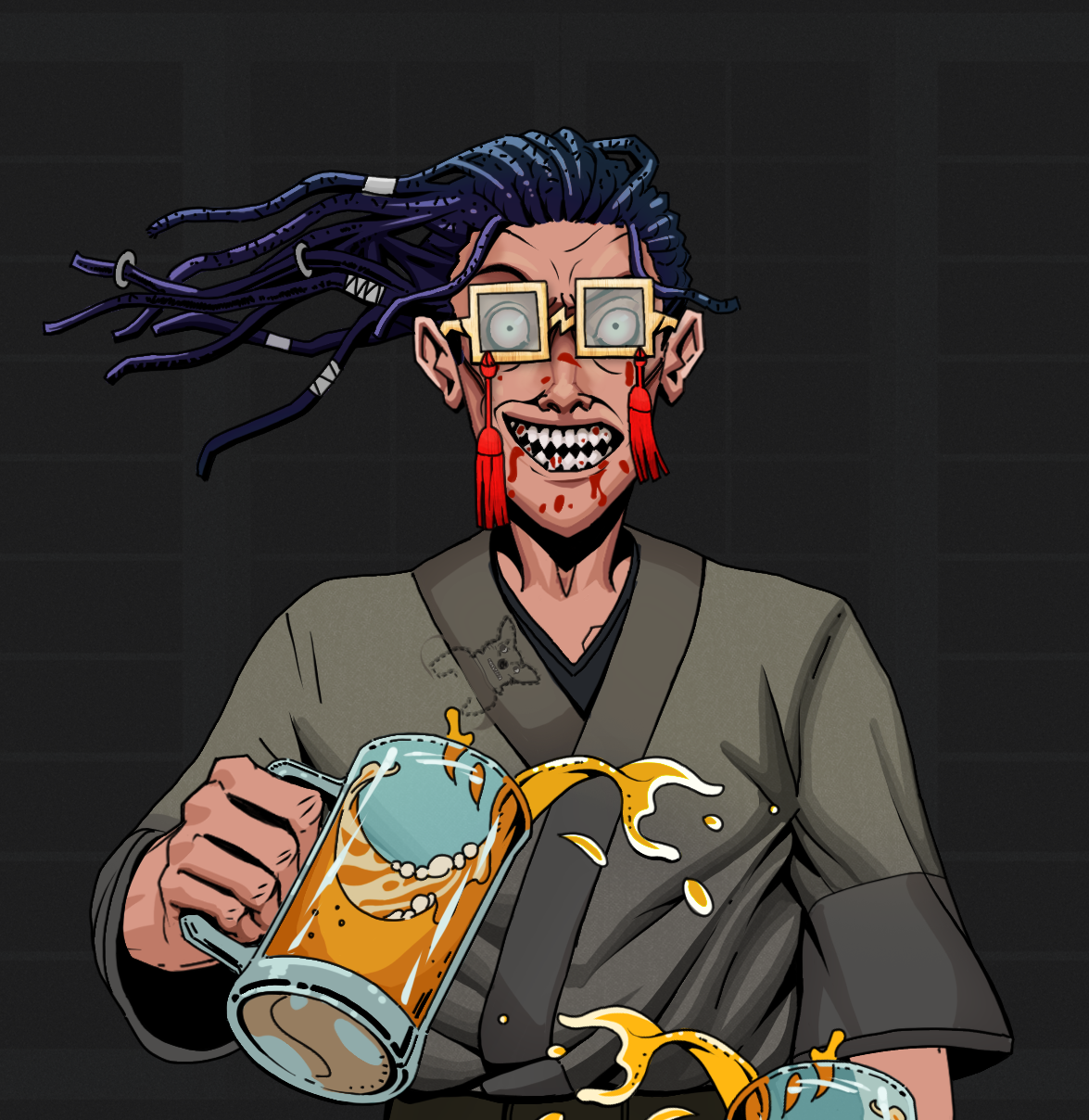 Assassin Fuzen — Degen Dojo fighter