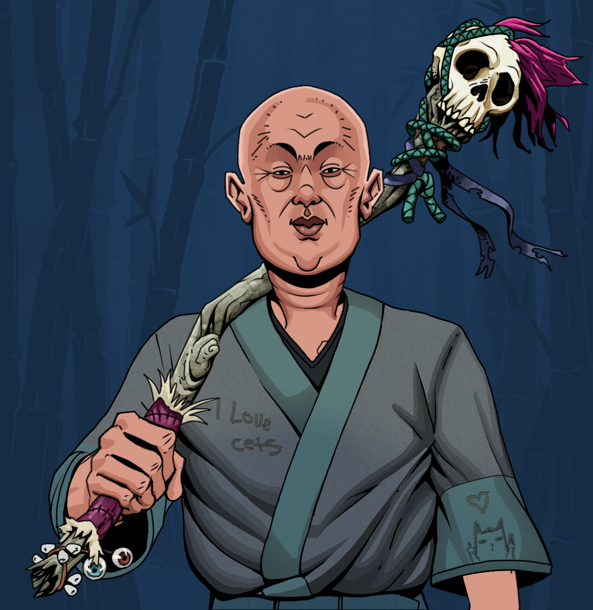 Fat Bob — Degen Dojo fighter
