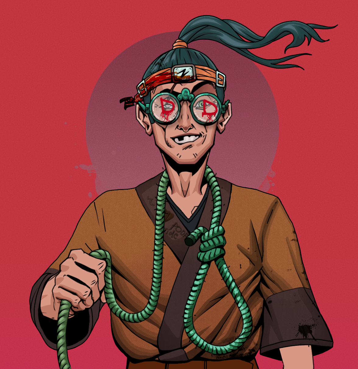 One-Eyed Itsuki — Degen Dojo fighter