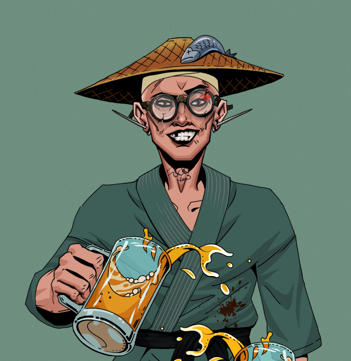 Junichiro — Degen Dojo fighter