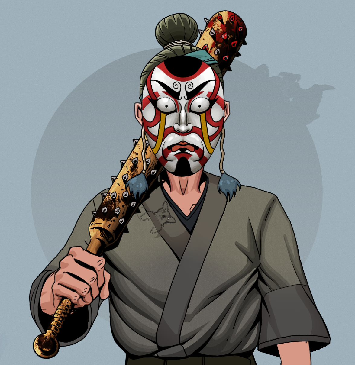 One-Eyed Itsuki — Degen Dojo fighter