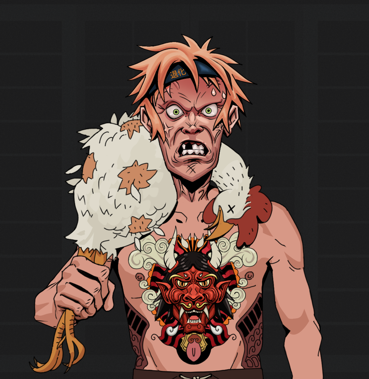 Angry Ikari — Degen Dojo fighter