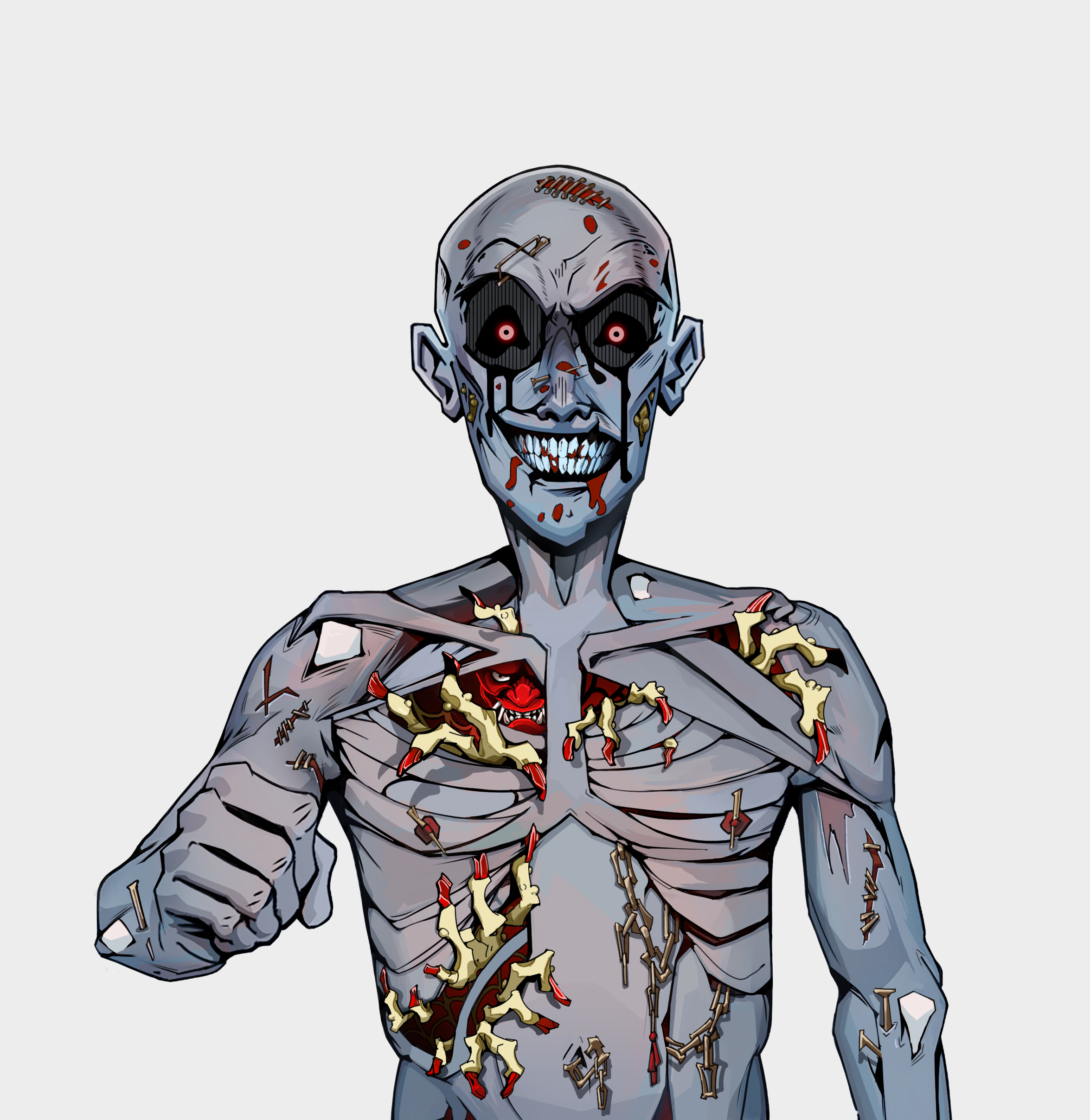Bright Hell — Degen Dojo Background