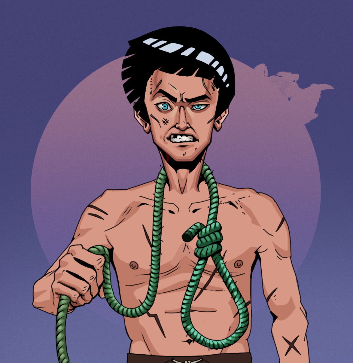Akuma — Degen Dojo fighter