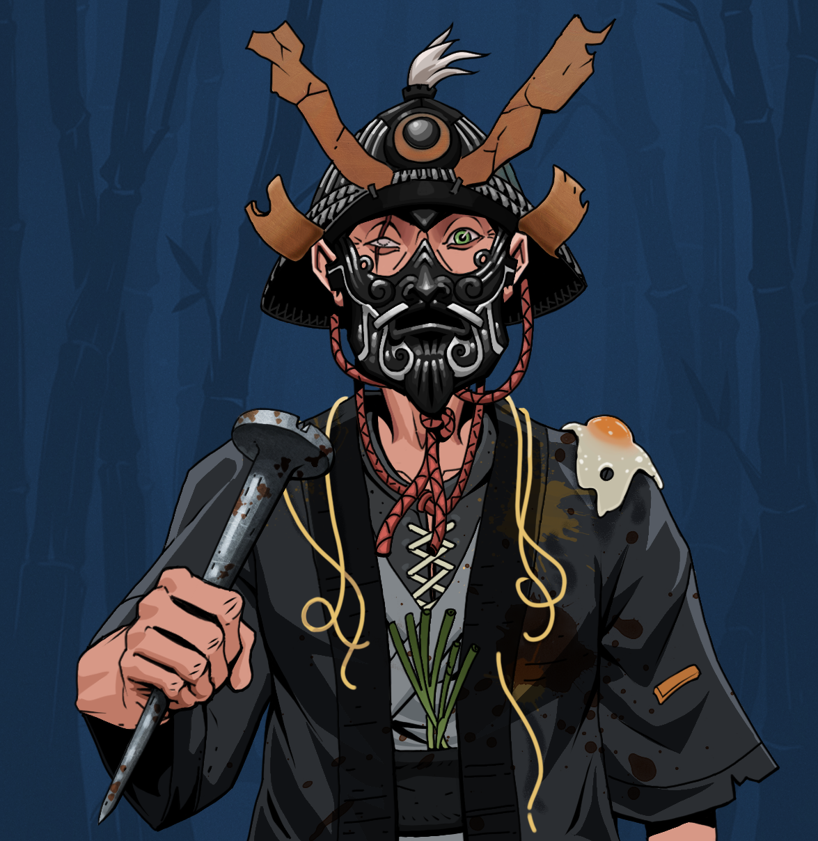 One-Eyed Itsuki — Degen Dojo fighter