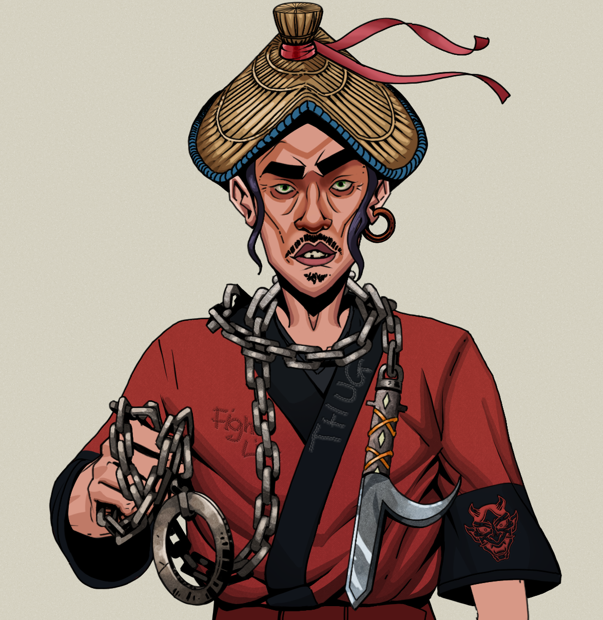 Gloomy Masumi — Degen Dojo fighter