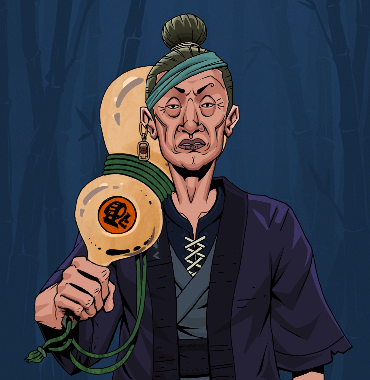 Goro — Degen Dojo fighter