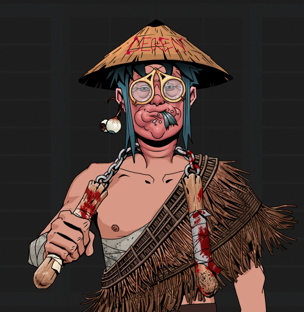 Fatty Bobsticks — Degen Dojo fighter