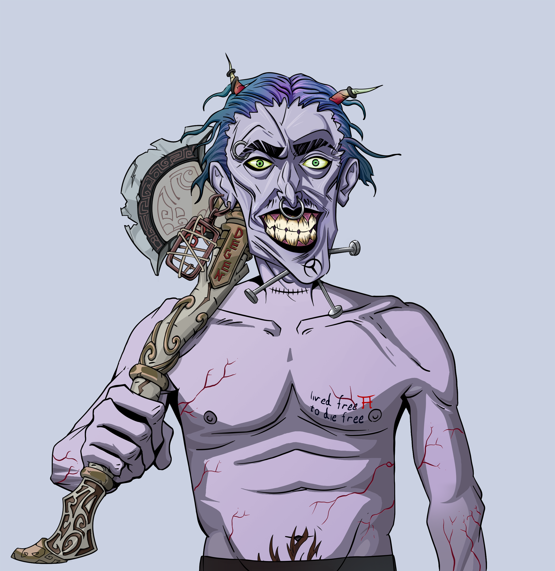 Junichiro Reborn — Degen Dojo fighter