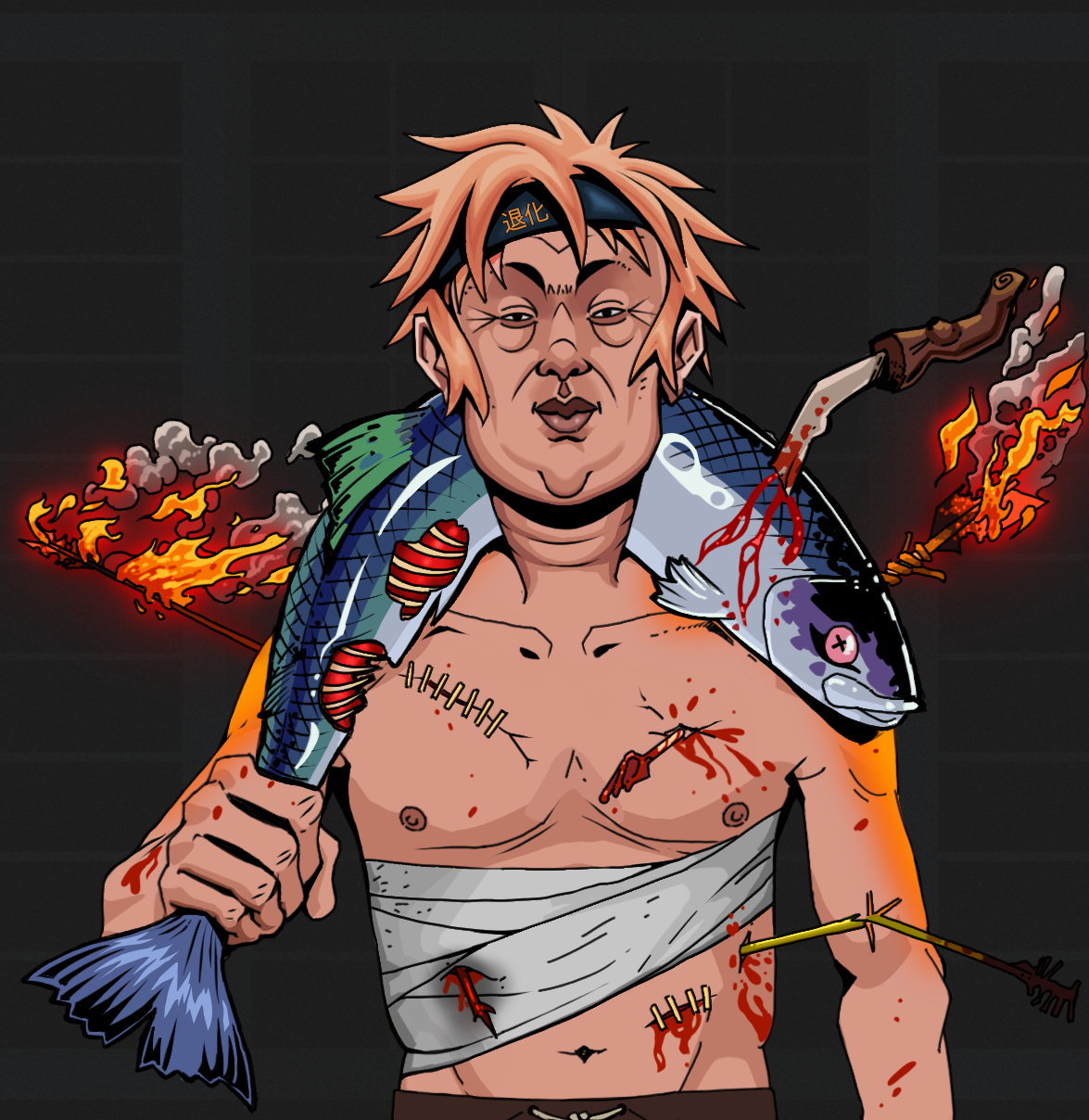 Fat Bob — Degen Dojo fighter