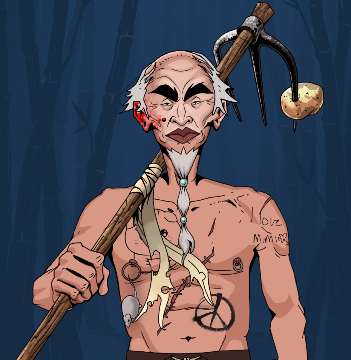 Yuji The Wise — Degen Dojo fighter