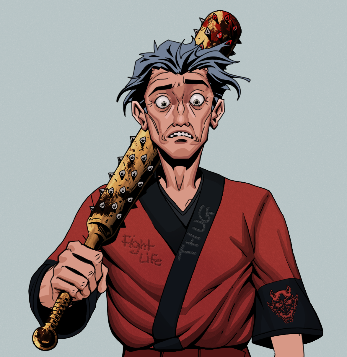 Shitless Botan — Degen Dojo fighter
