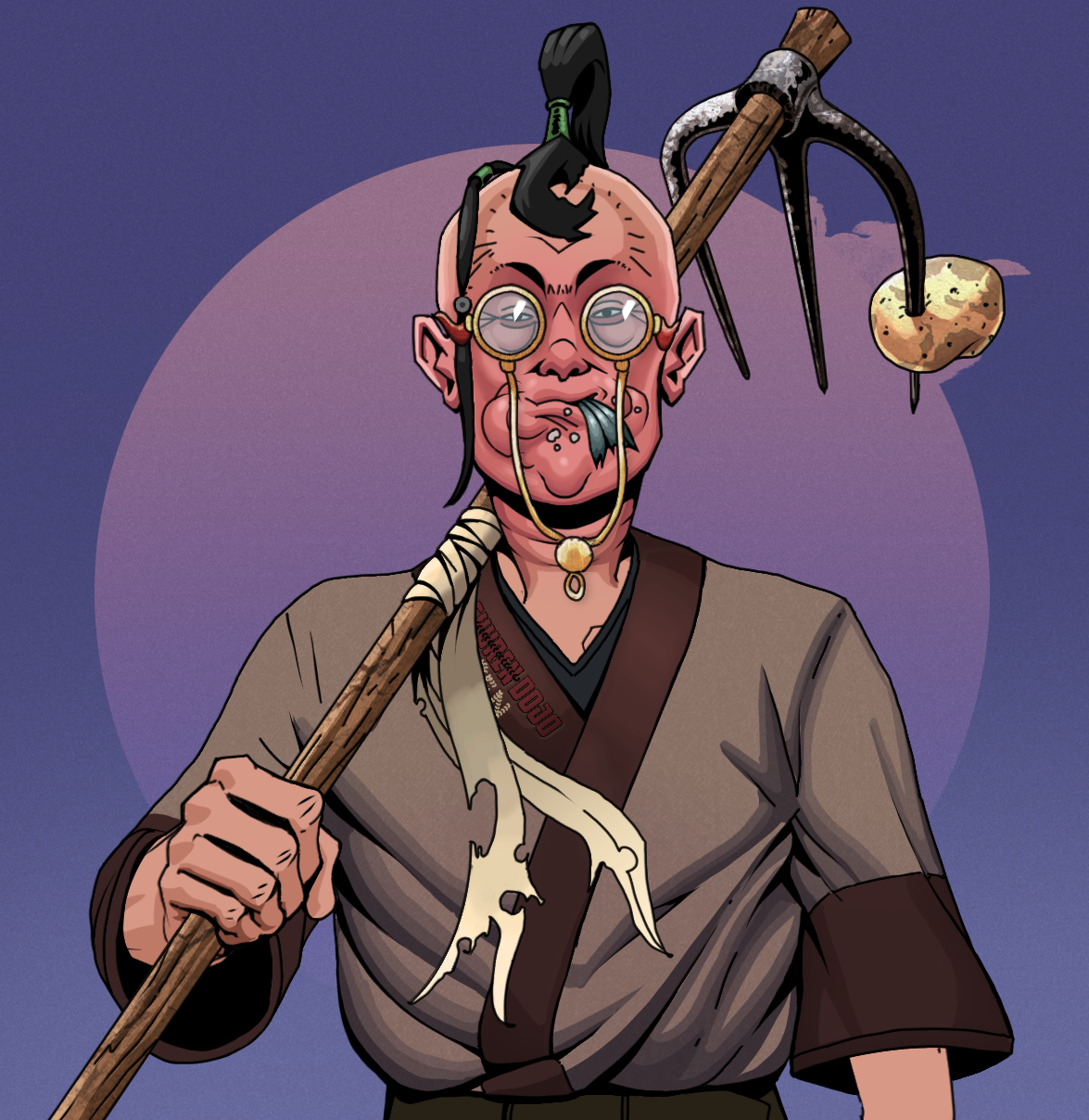 Fatty Bobsticks — Degen Dojo fighter