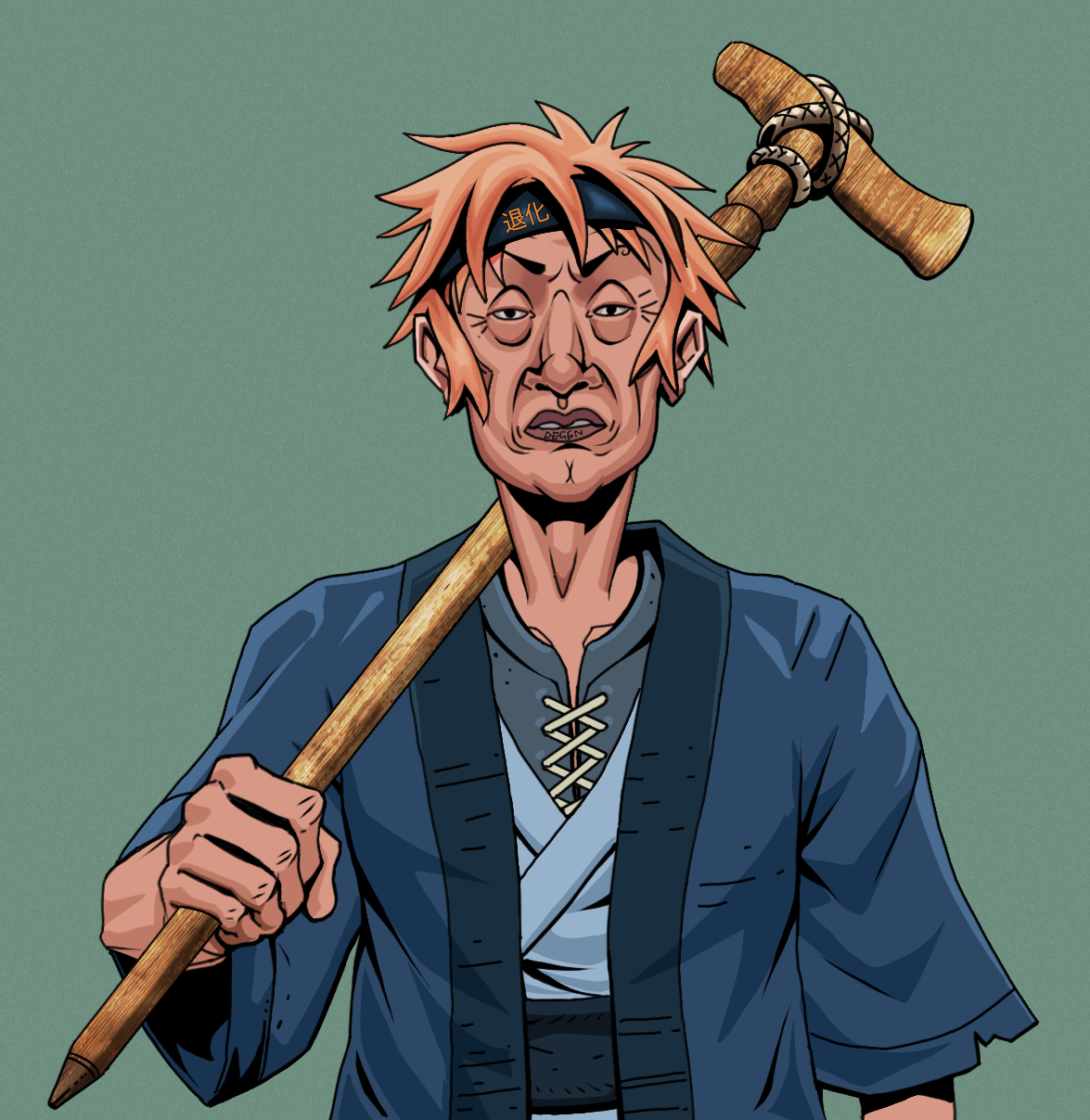 Goro — Degen Dojo fighter