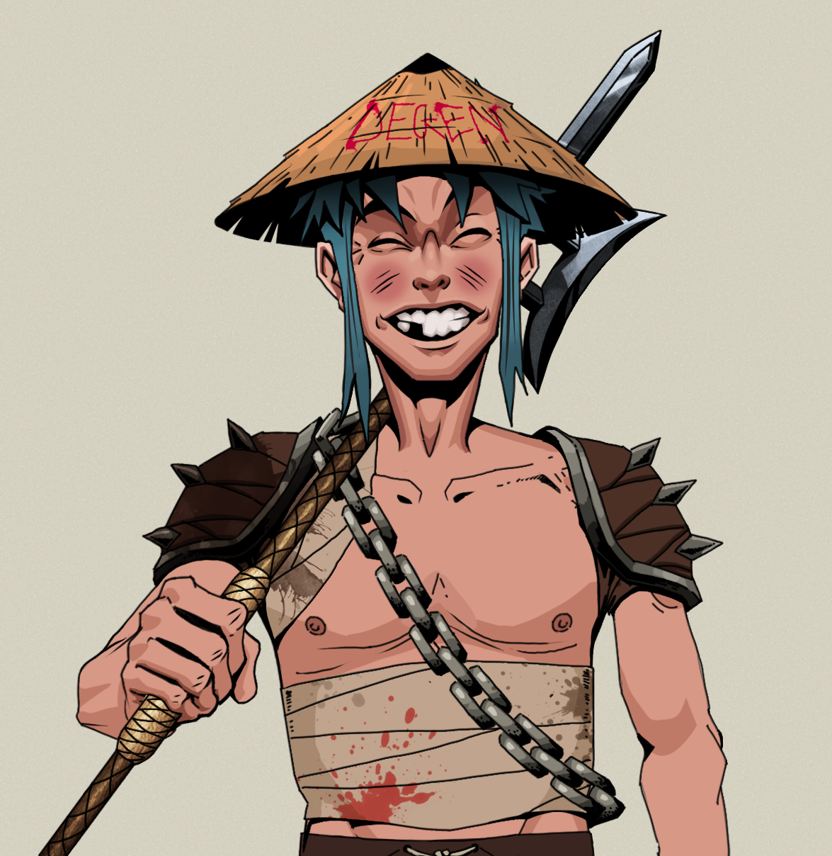 Cheery Haru — Degen Dojo fighter