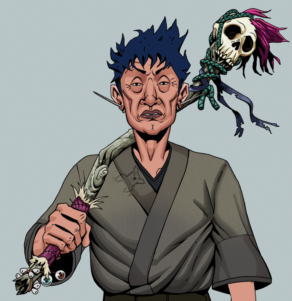 Goro — Degen Dojo fighter