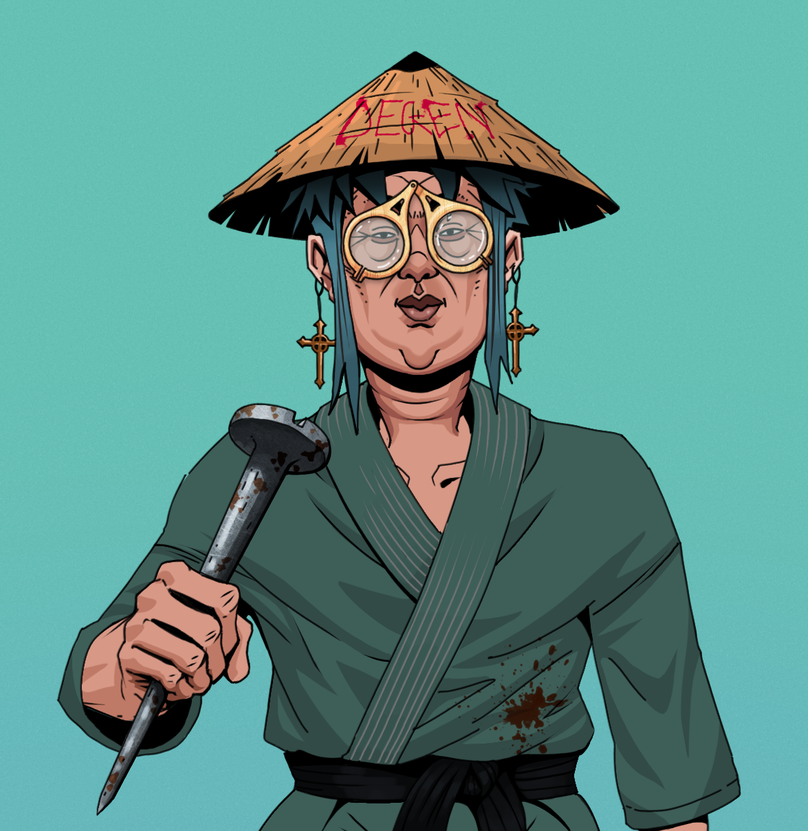 Fat Bob — Degen Dojo fighter