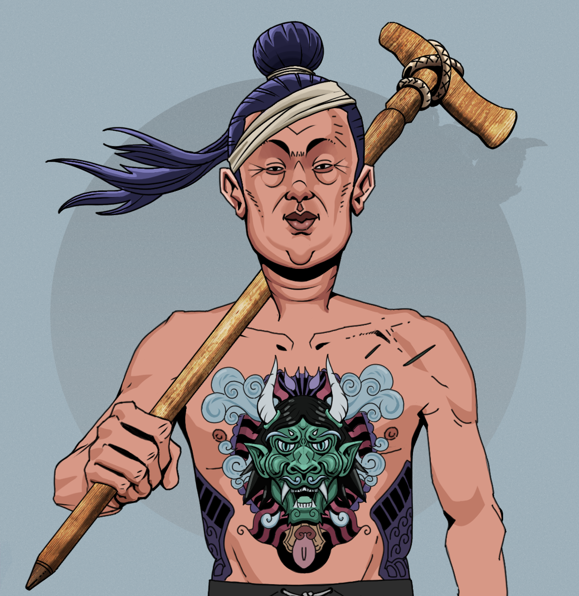 Fat Bob — Degen Dojo fighter