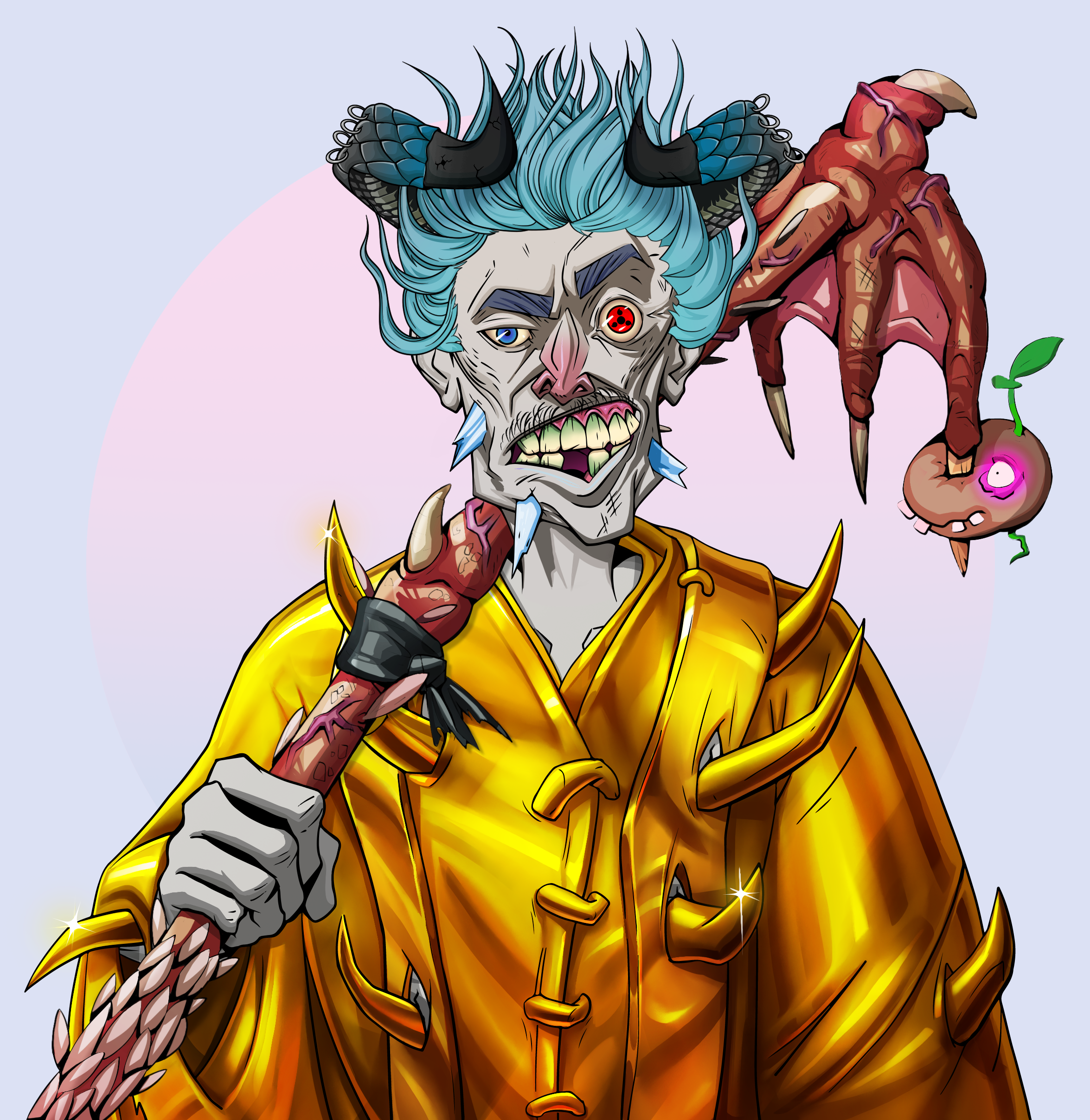 Akuma — Degen Dojo fighter