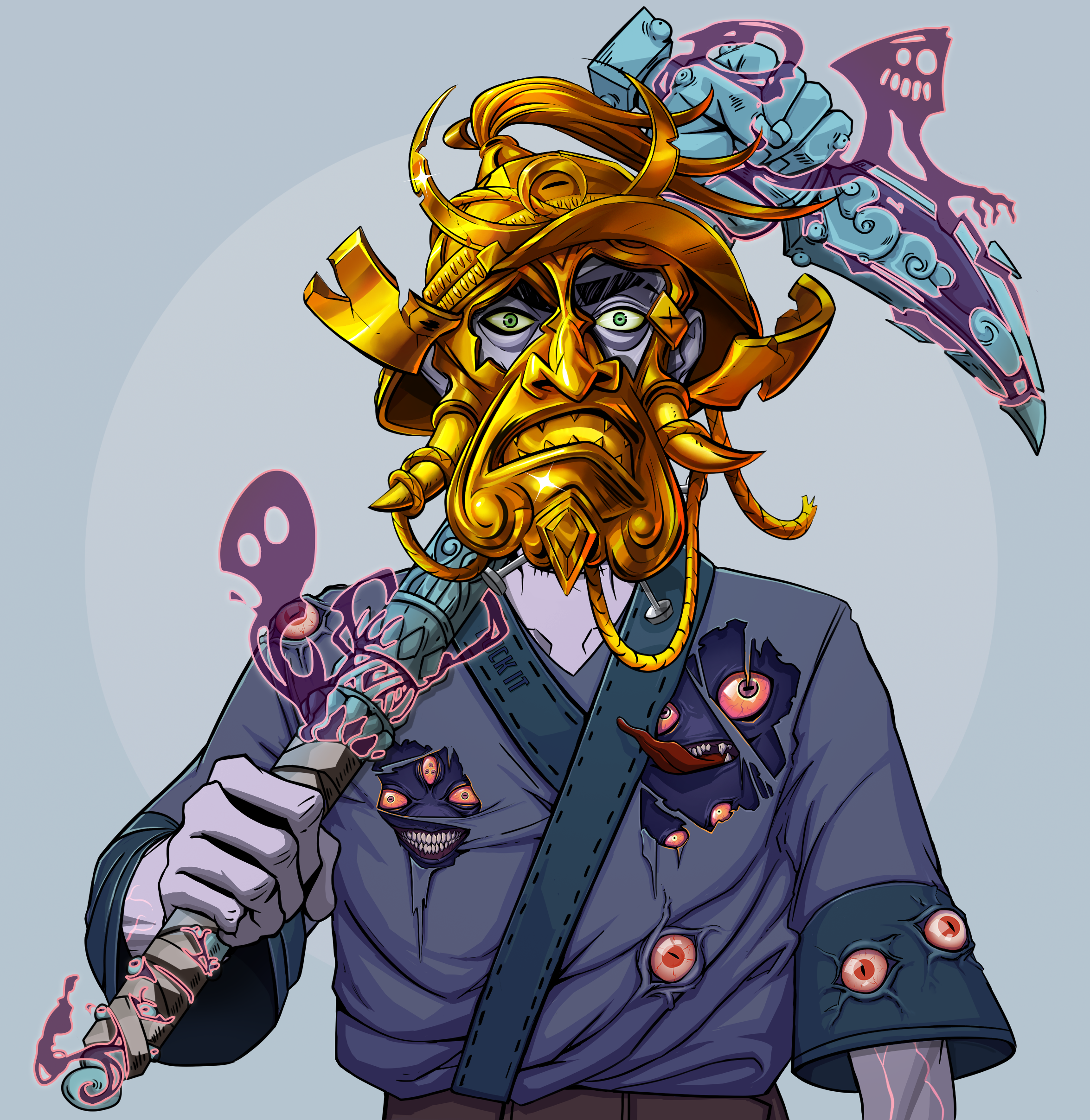 Junichiro Reborn — Degen Dojo fighter