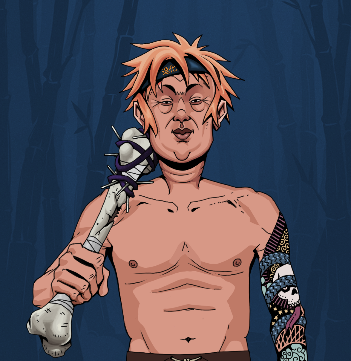 Fat Bob — Degen Dojo fighter