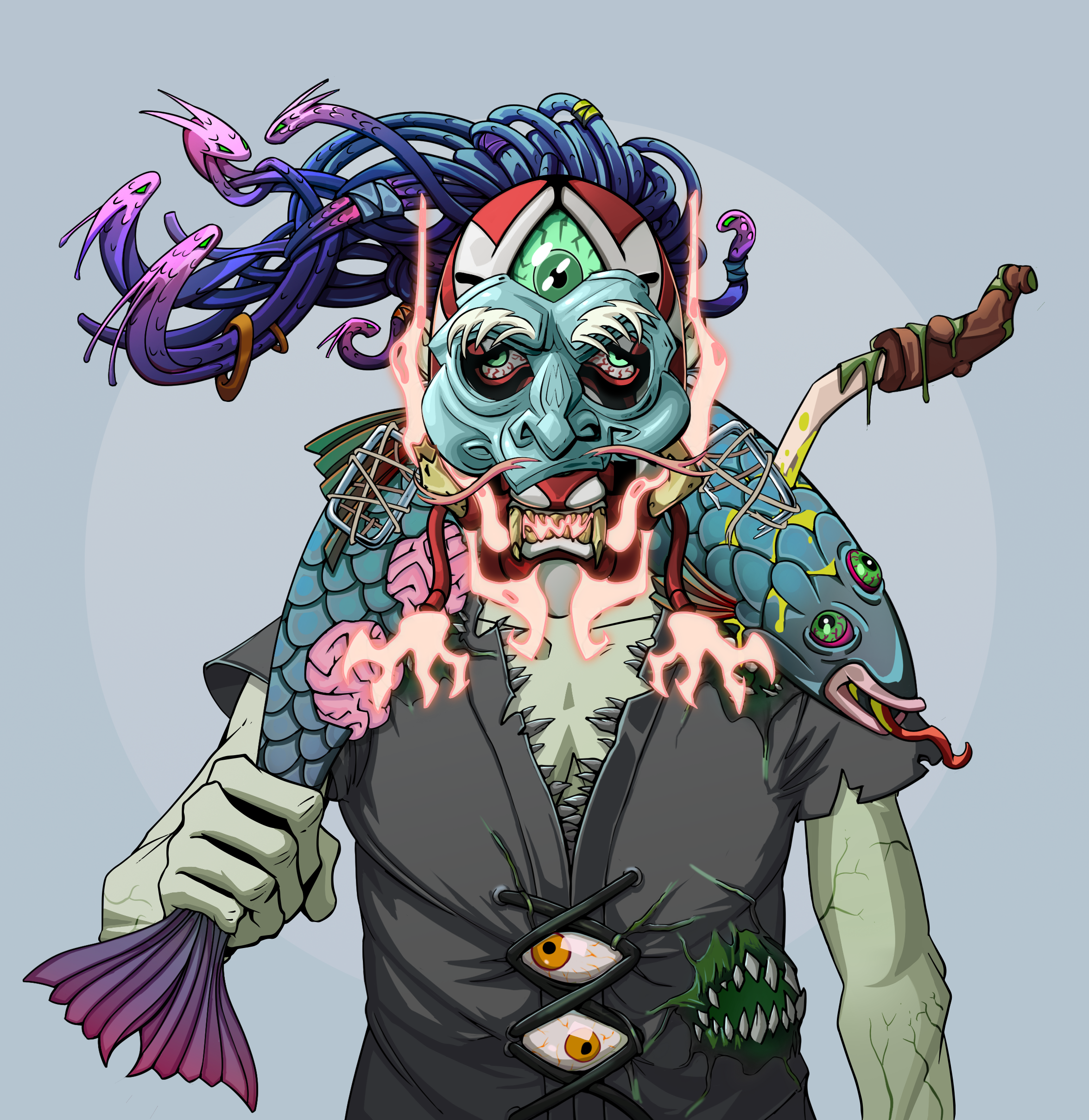 Stresshead Rin — Degen Dojo fighter