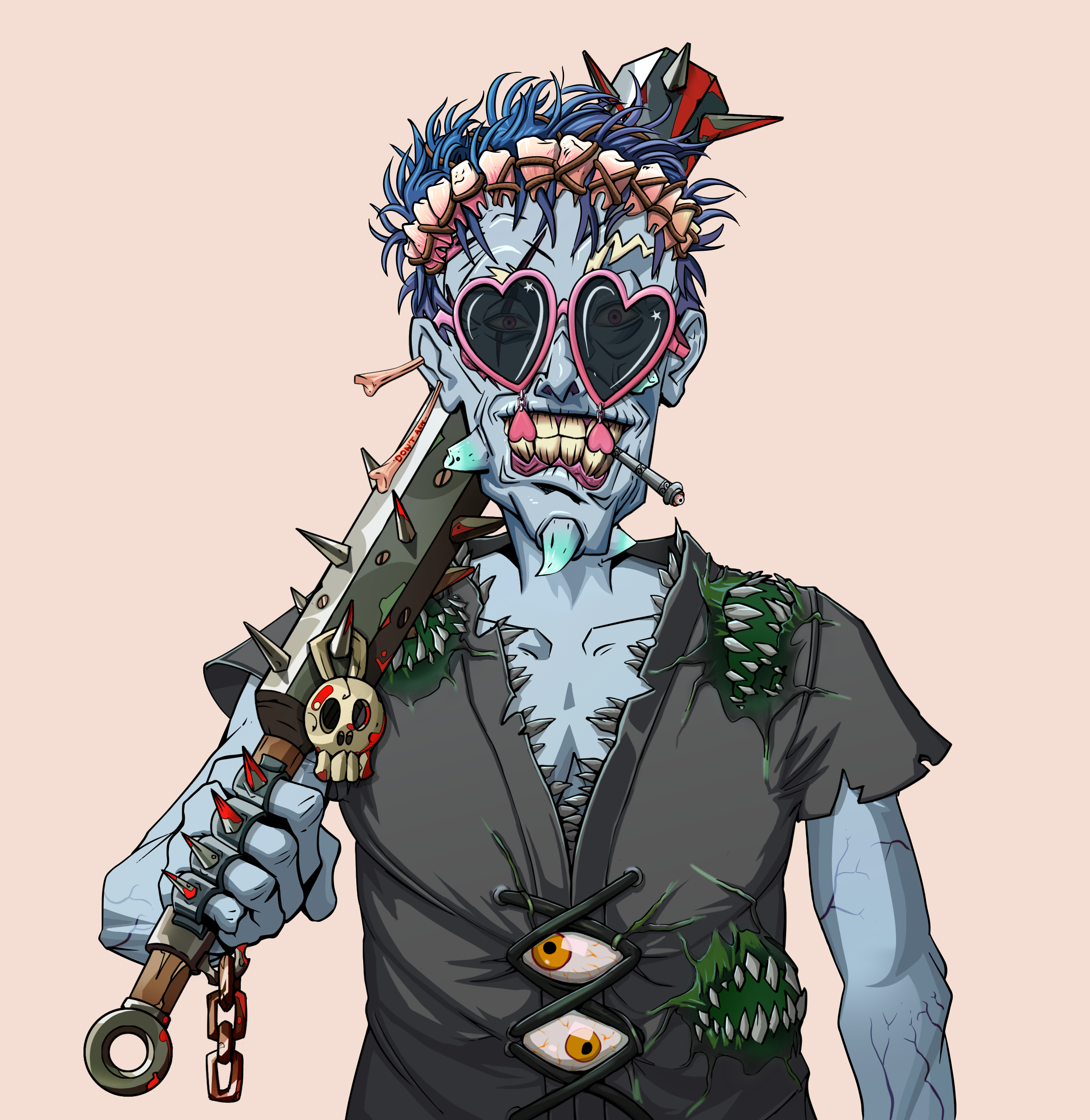 One-Eyed Itsuki — Degen Dojo fighter