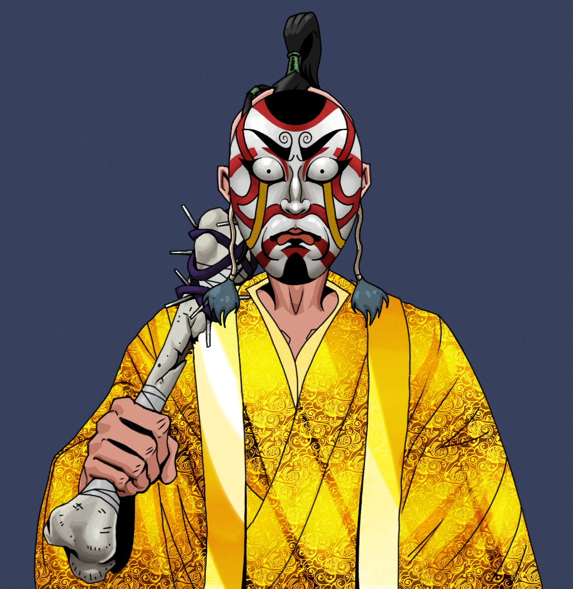 Akuma — Degen Dojo fighter