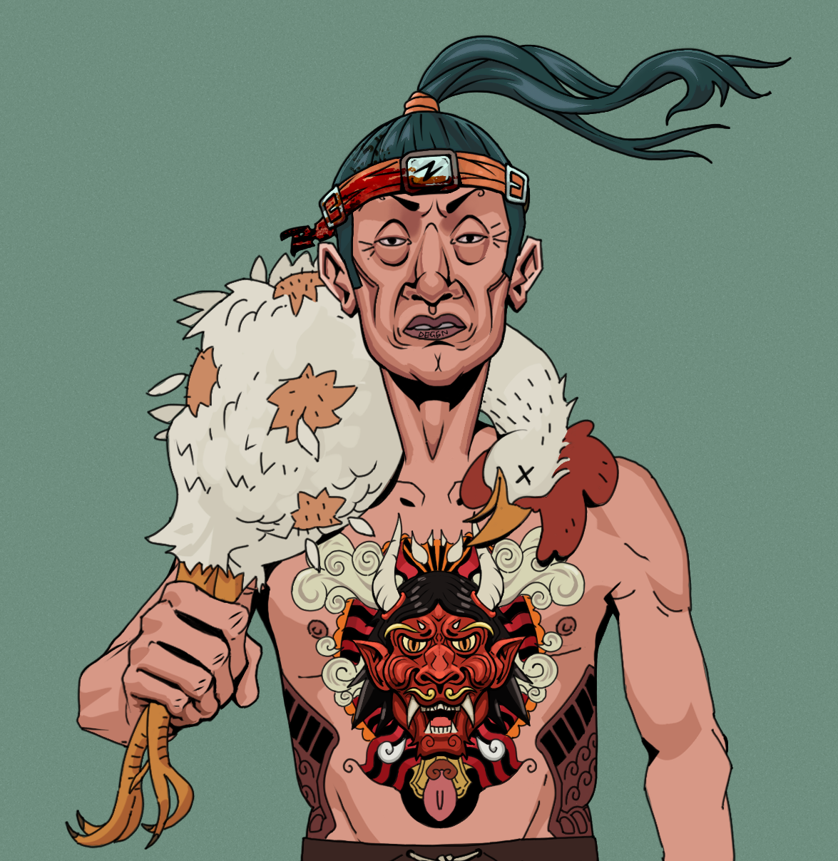 Goro — Degen Dojo fighter