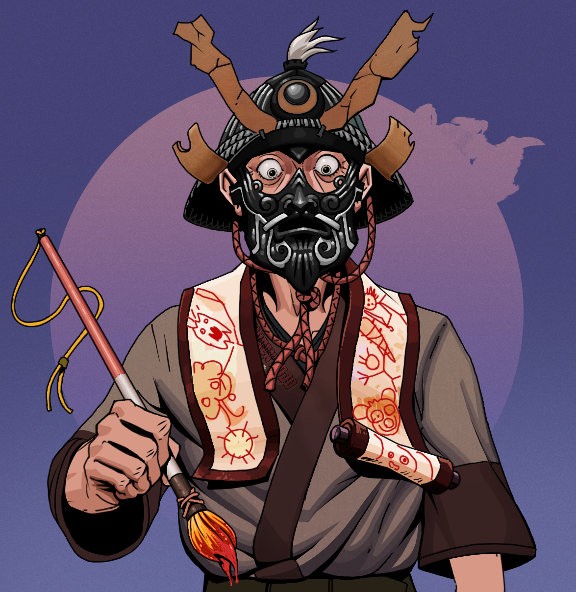 Shitless Botan — Degen Dojo fighter