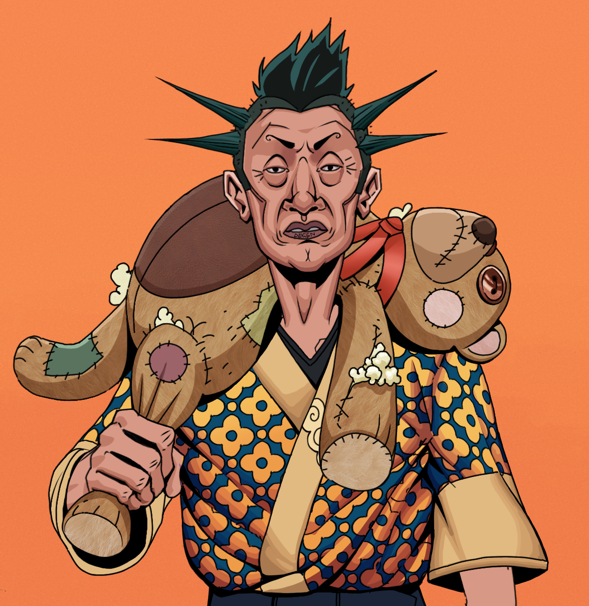 Goro — Degen Dojo fighter