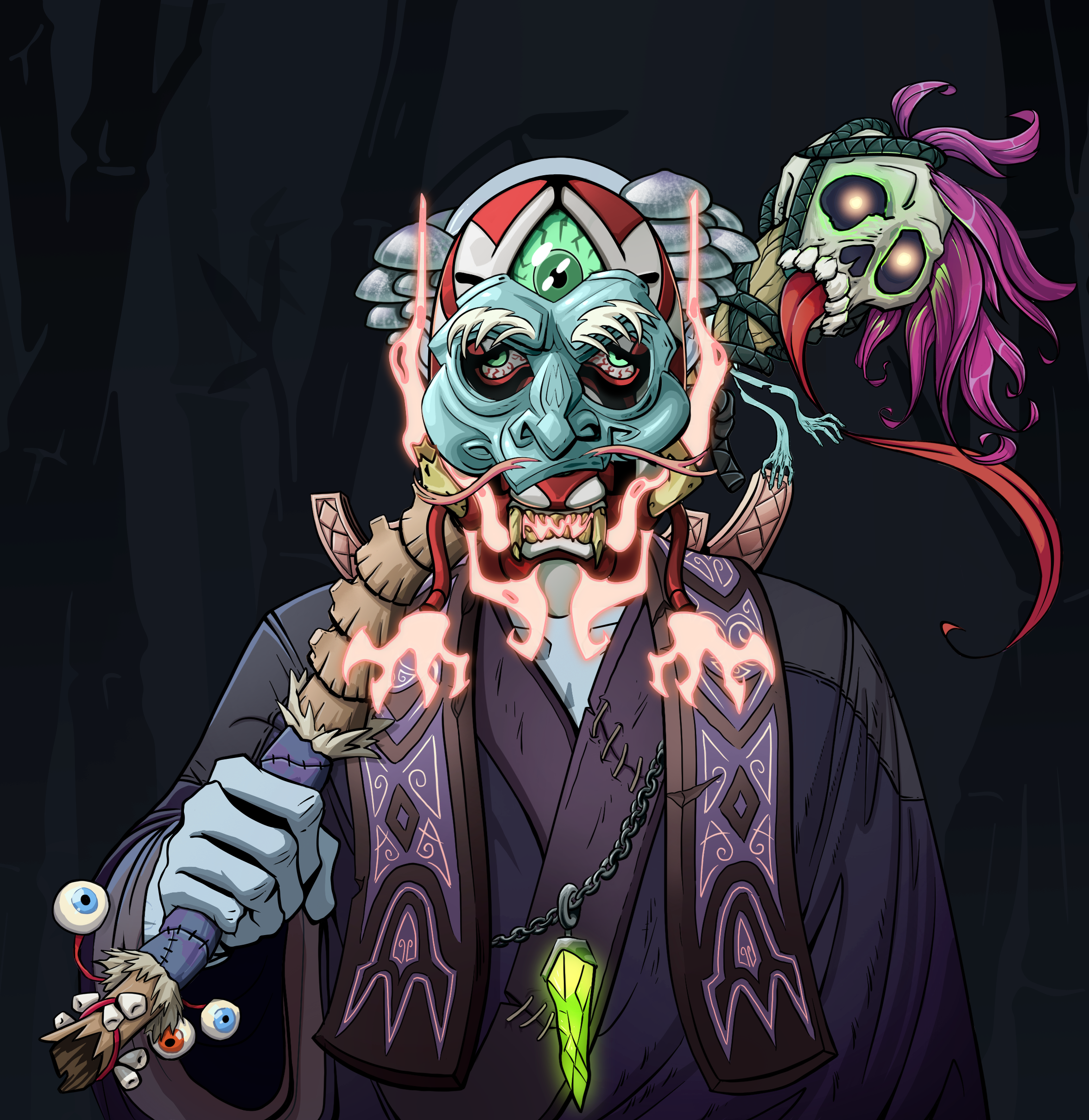 One-Eyed Itsuki — Degen Dojo fighter
