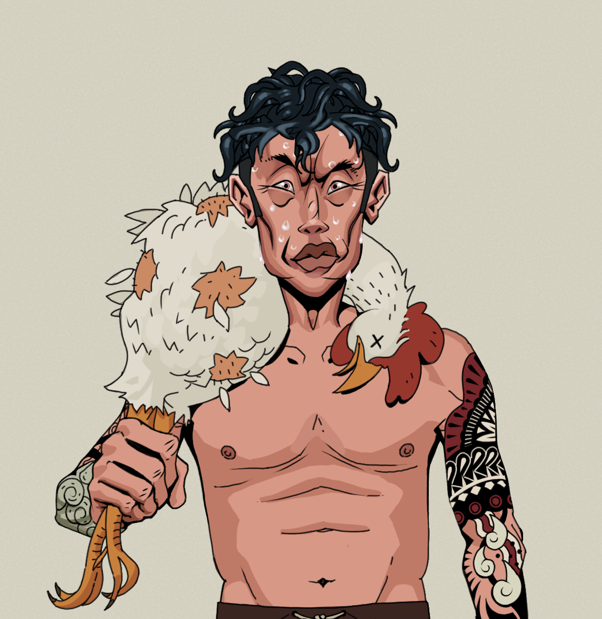 Stresshead Rin — Degen Dojo fighter
