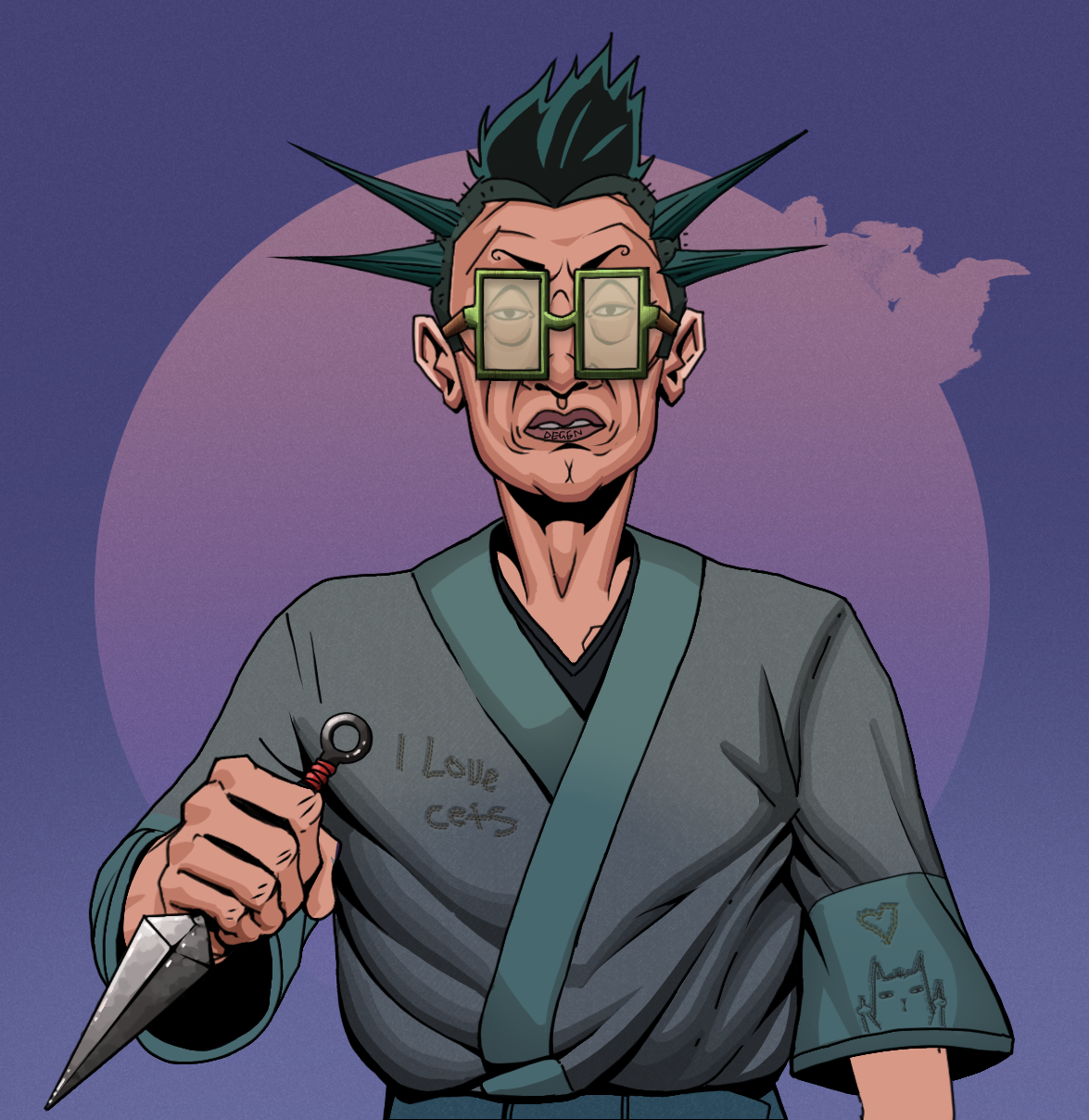 Goro — Degen Dojo fighter