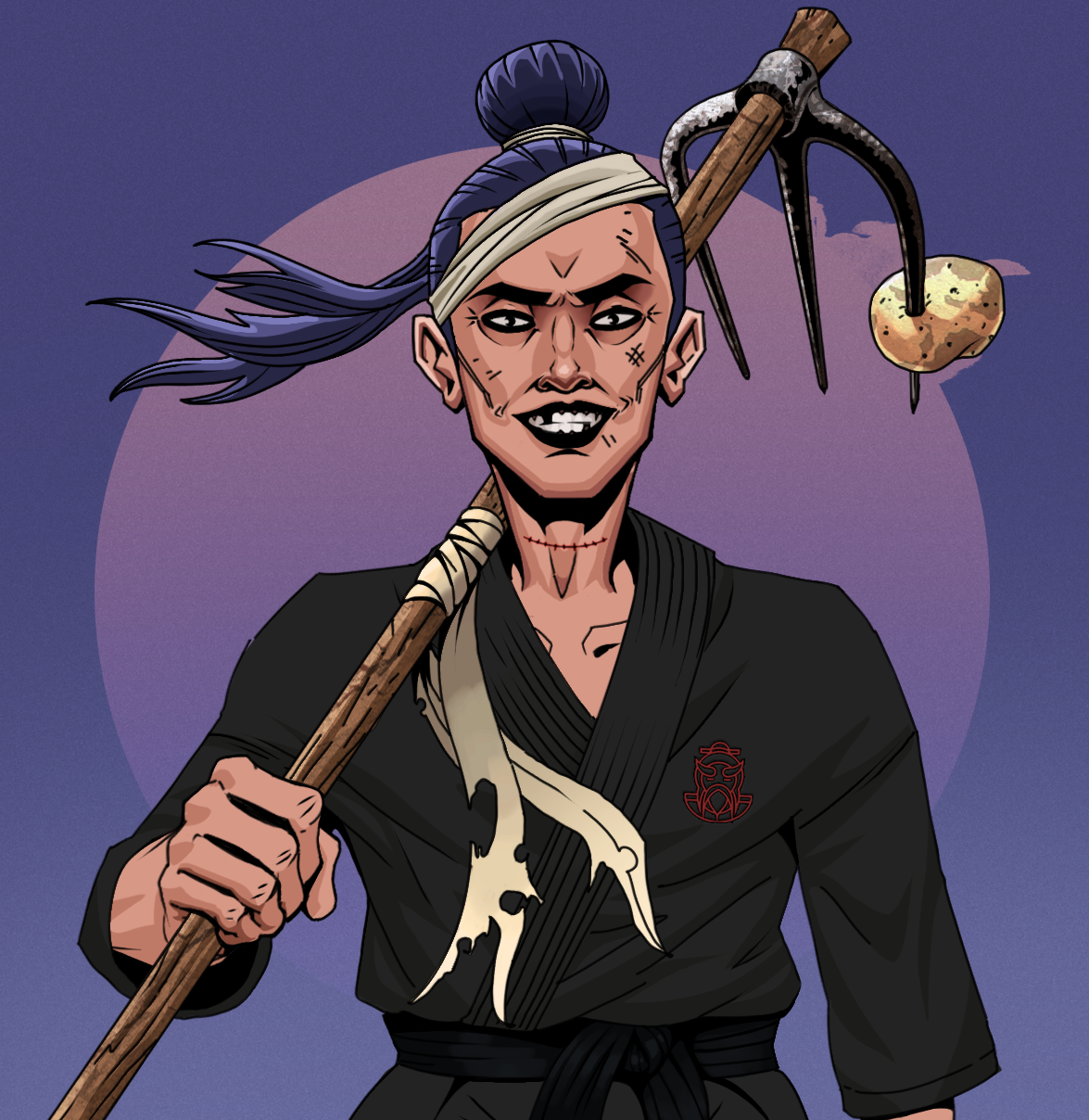 Junichiro Reborn — Degen Dojo fighter
