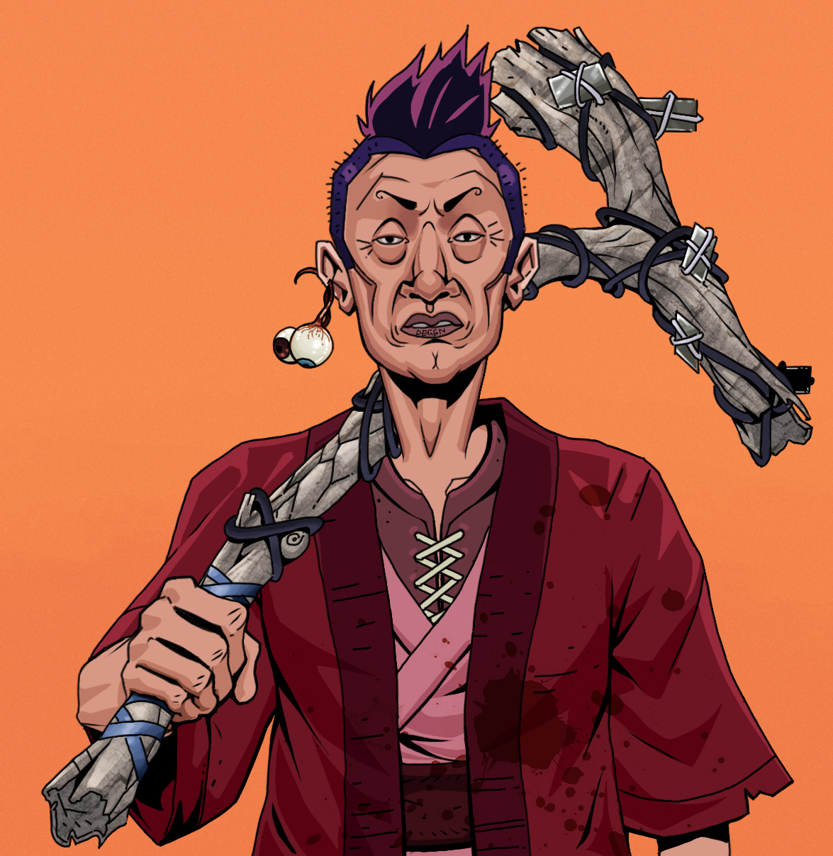 Goro — Degen Dojo fighter