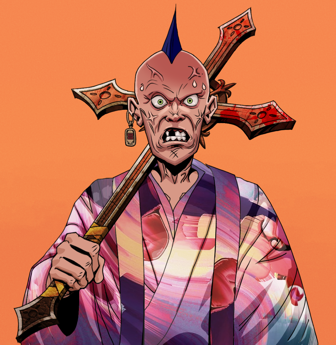 Angry Ikari — Degen Dojo fighter