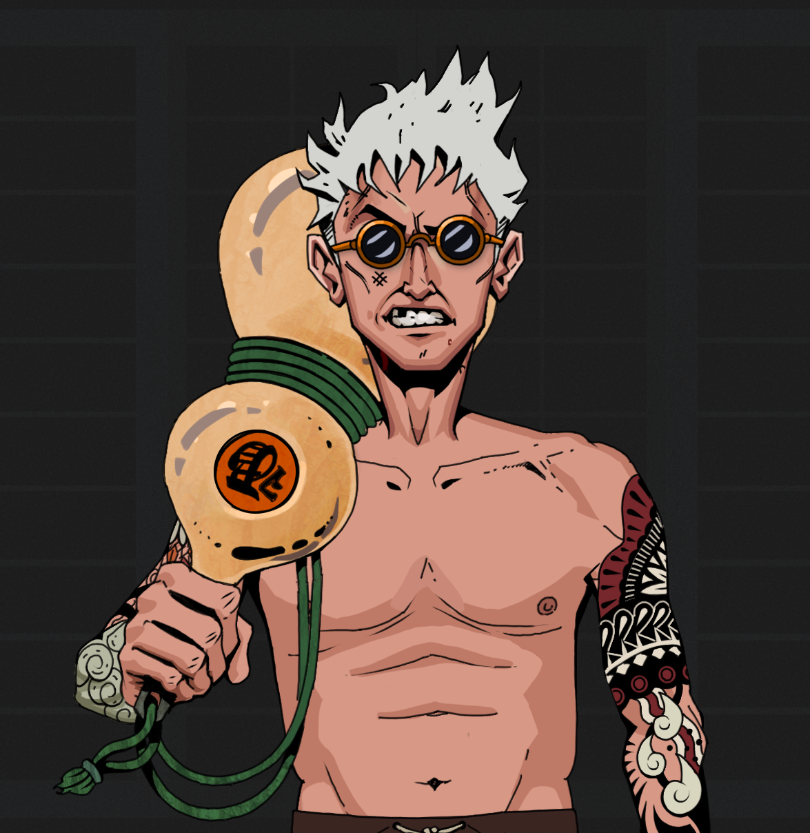 Akuma — Degen Dojo fighter