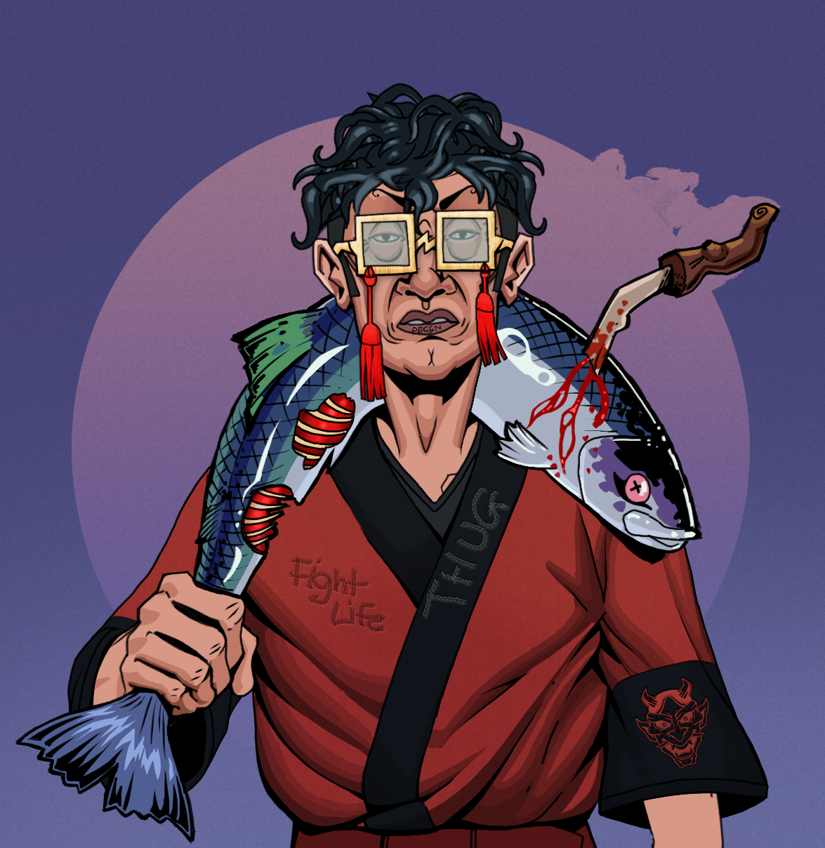 Goro — Degen Dojo fighter