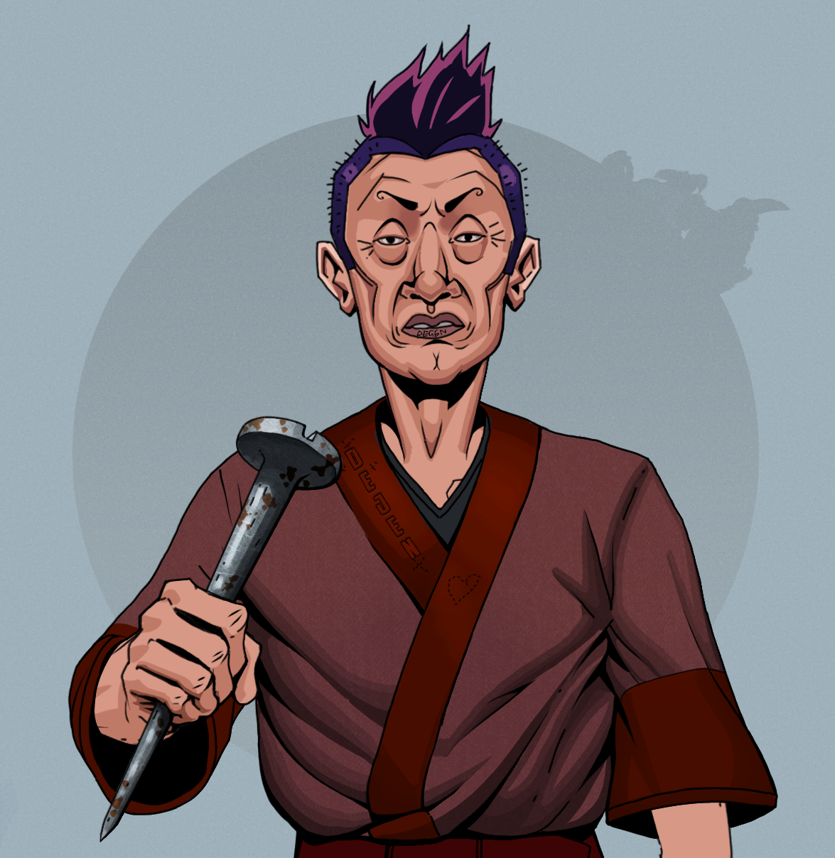 Goro — Degen Dojo fighter